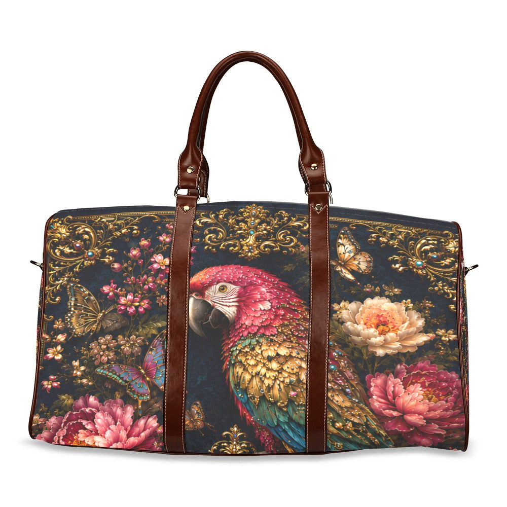 Travel Bag with Floral Print