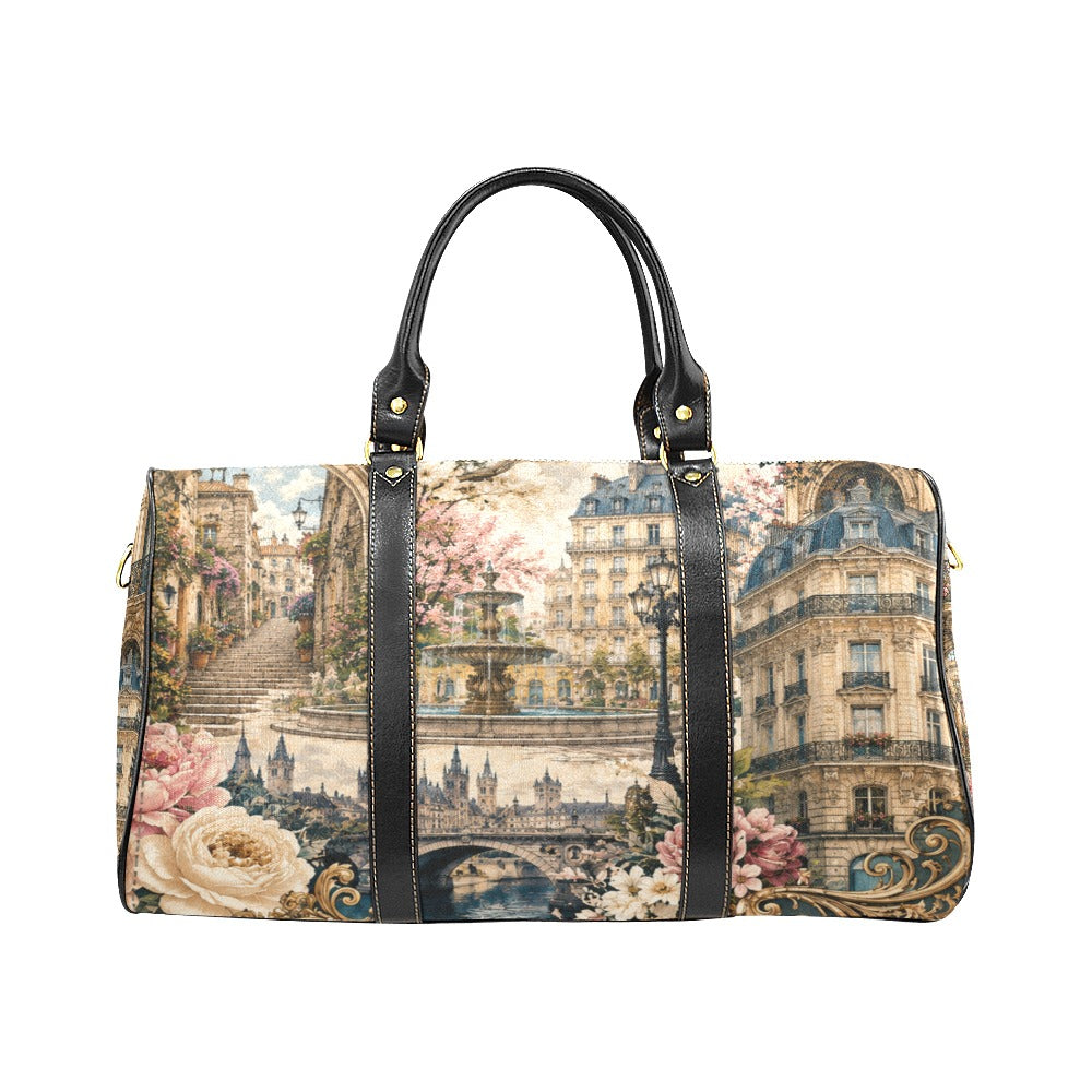 Travel Bag (Small) Paris in Bloom