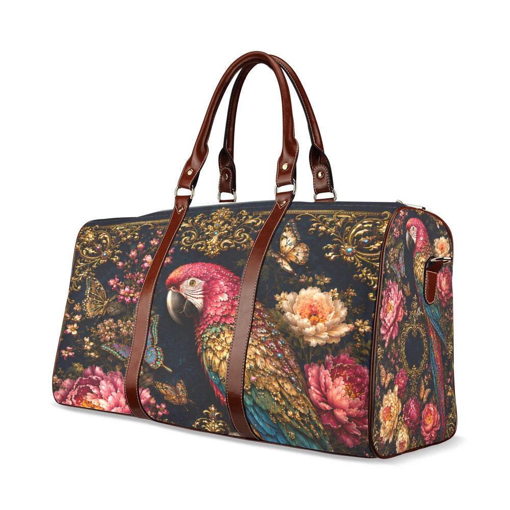 Travel Bag with Floral Print