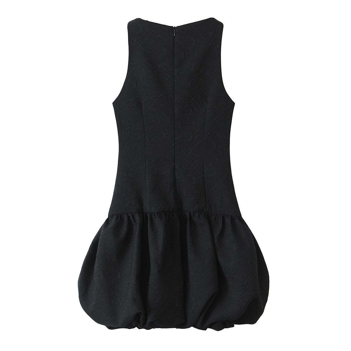 Fashionable and versatile wide swing short sleeveless dress for women