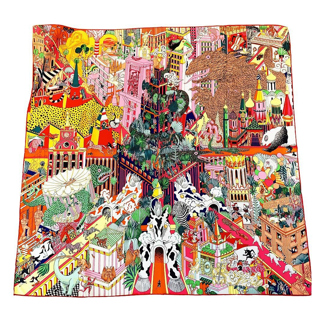Animal Kingdom Women's Twill Scarf Shawl Gifts Scarf