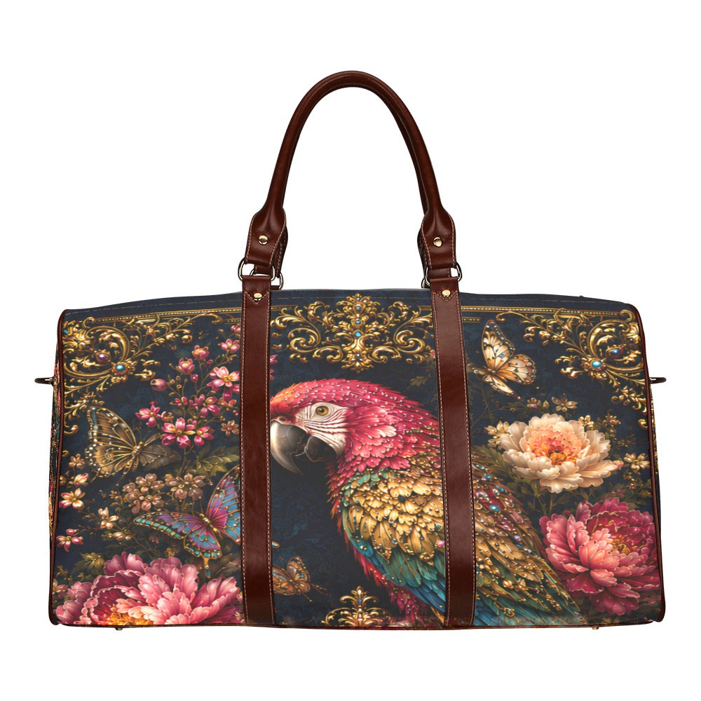 Travel Bag with Floral Print