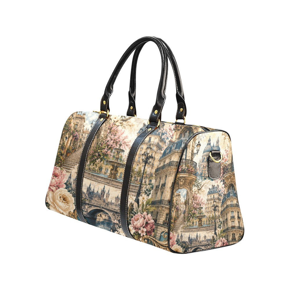 Travel Bag (Small) Paris in Bloom