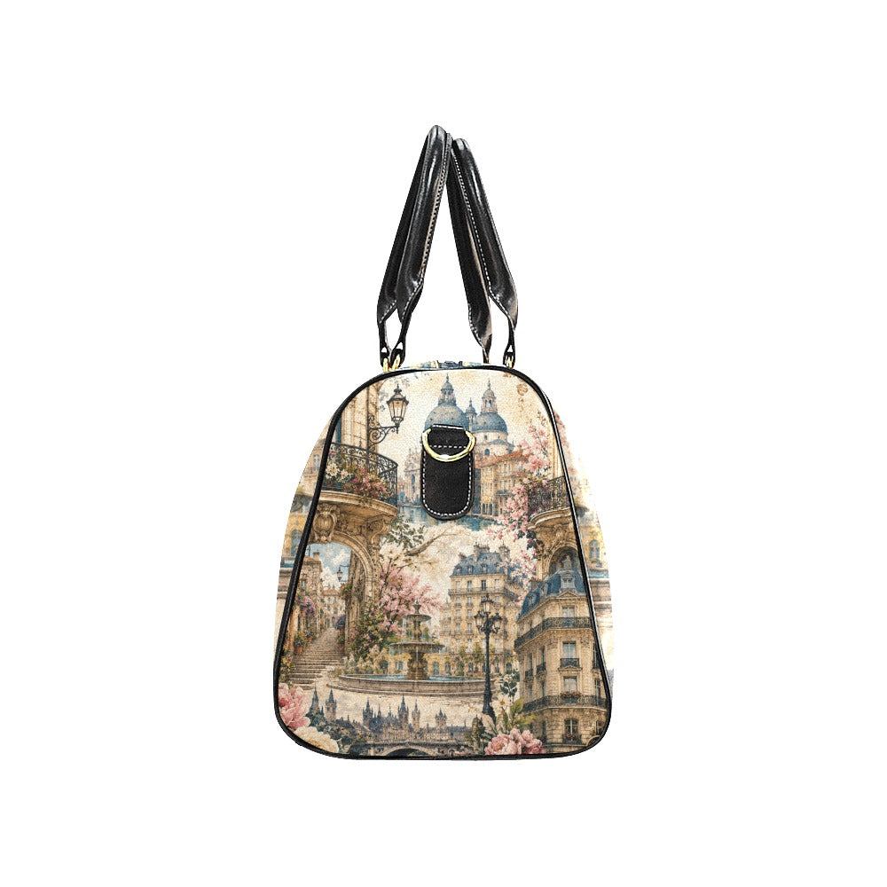 Travel Bag (Small) Paris in Bloom