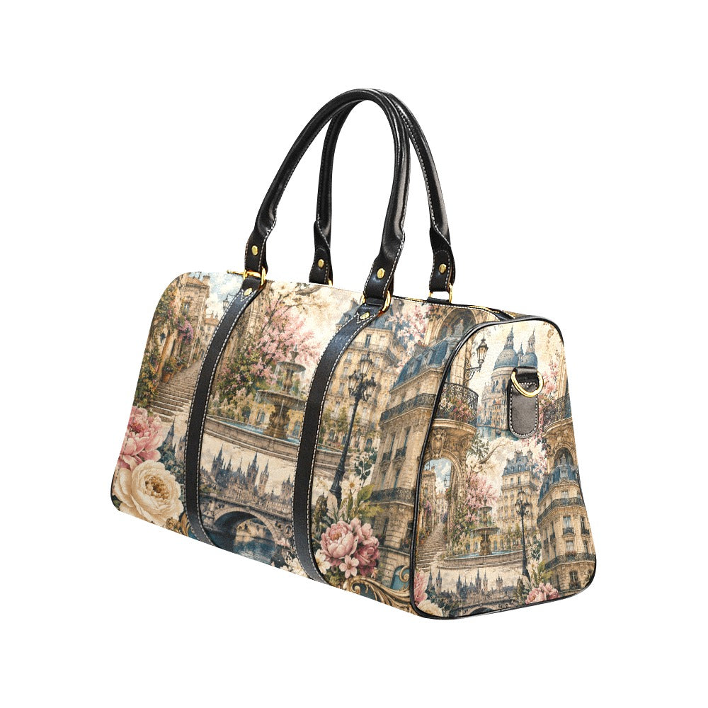 Travel Bag (Small) Paris in Bloom