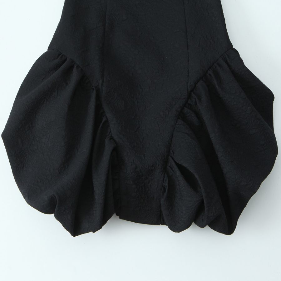 Fashionable and versatile wide swing short sleeveless dress for women