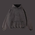 Vintage batik distressed washed trendy brand pullover hoodie loose fitting unisex