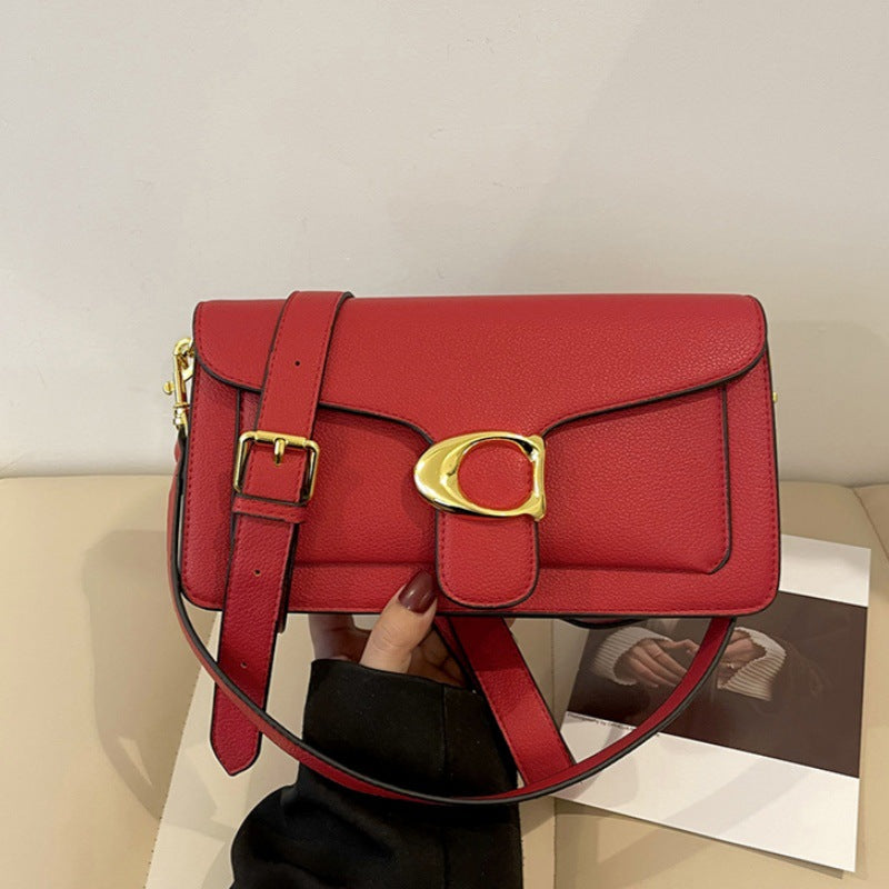 Women's underarm bag, stylish and versatile,  crossbody bag, small square bag