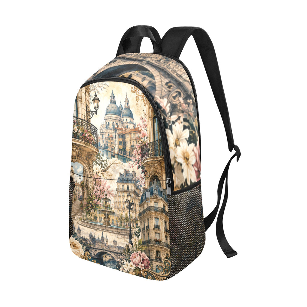 Fabric Backpac Paris Streets