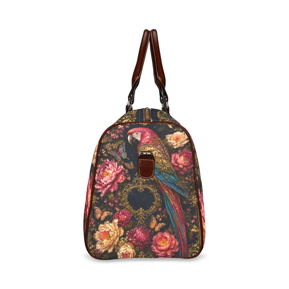 Travel Bag with Floral Print