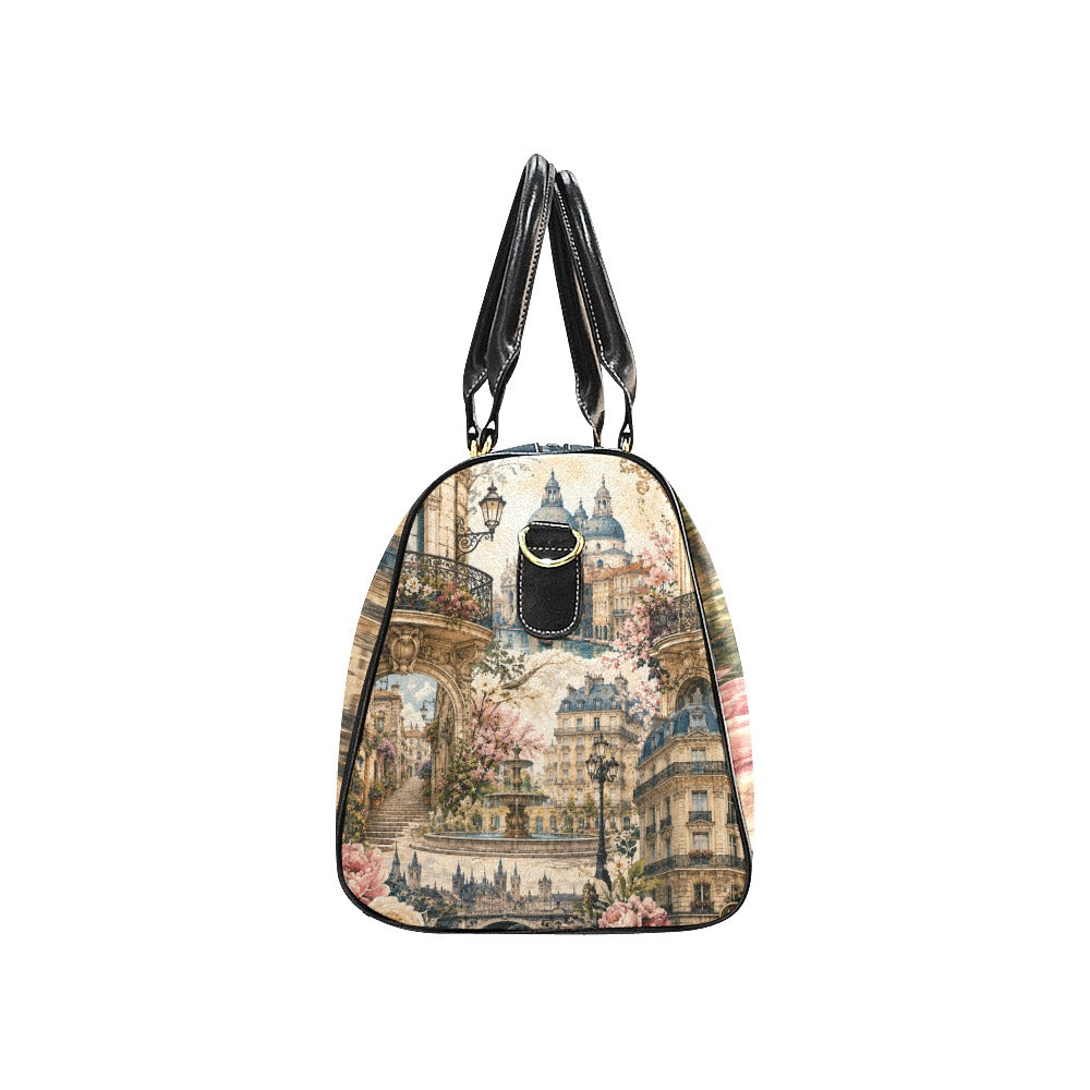 Travel Bag (Small) Paris in Bloom