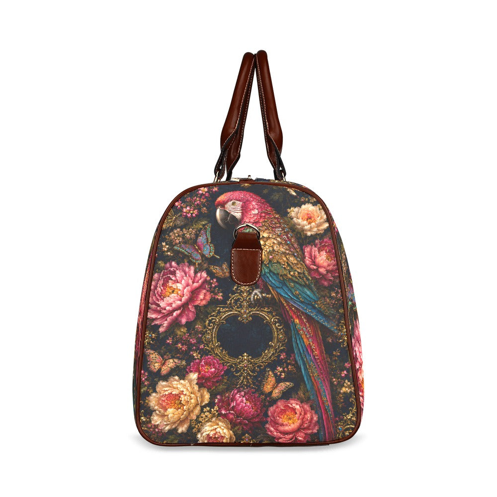Travel Bag with Floral Print